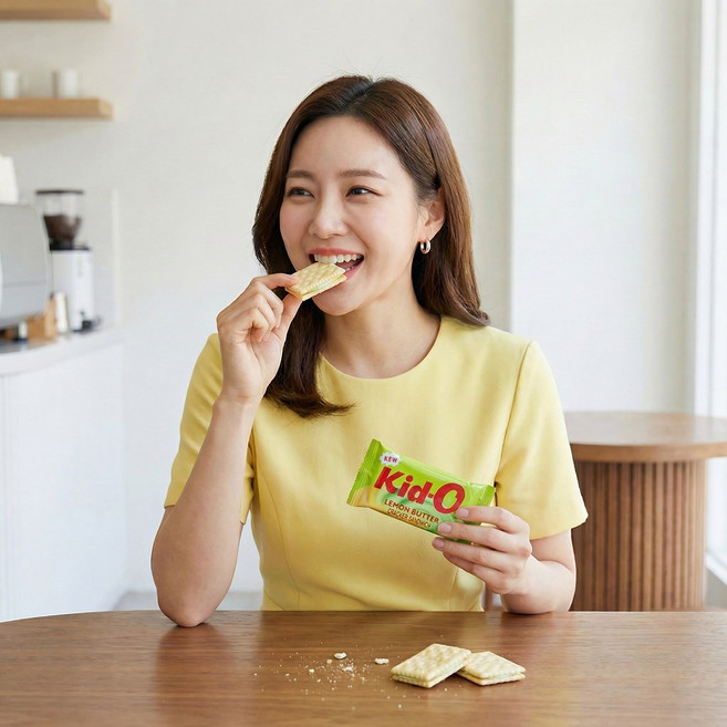 키도 레몬 버터향 크래커, 20개, 90g