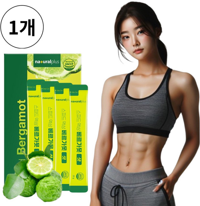 Natural Plus 베르가못 샷 폴리페놀 추출물 이탈리아산 액상 HACCP, 1개, 300g