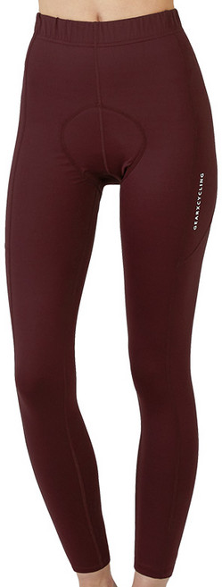 기어엑스 싸이클웨어C 긴바지 04-2 여성 버건디