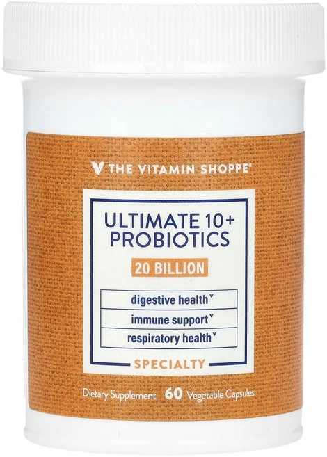 더 비타민 샵 The Vitamin Shoppe Ultimate 10+ 프로바이오틱 200억 베지 캡슐 60정126544원산지:기타, 20 0억, 1, 60 - 쿠팡