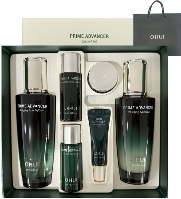 오휘 코어리페어 프라임 디에이징 2종 26년신상 쇼핑백증정세트, 1세트