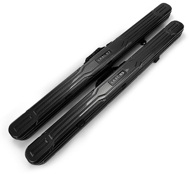 라스원 고강도 슬림 하드 로드케이스 바다 민물 루어 낚시가방, 블랙