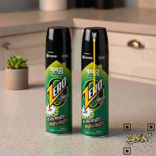 집개미 퇴치제 틈새 스프레이 살충제 가정용 벌레약 500ml 2개