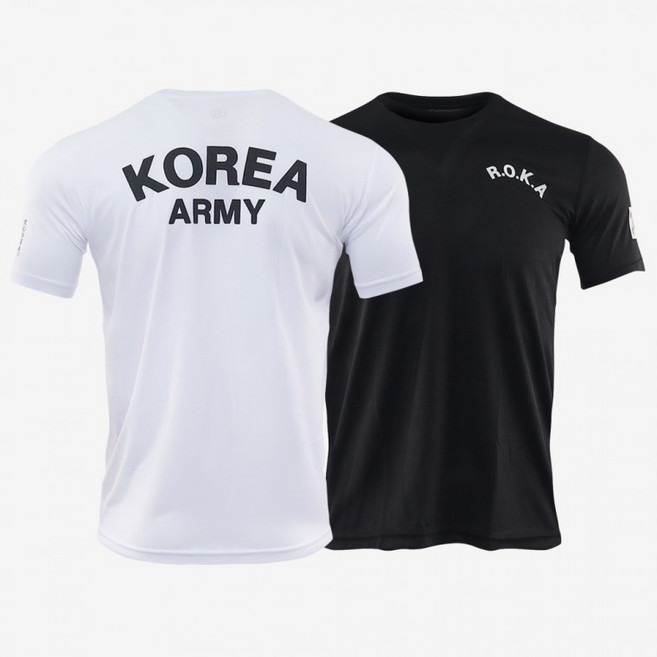 쿨메쉬 기능성 ROKA 냉장고 로카티 육군 반팔티셔츠 (로카티 쿨론티 쿨티 기능성반팔 기능성티 군인티 작업복 메쉬반팔 단체티셔츠 헬스복)