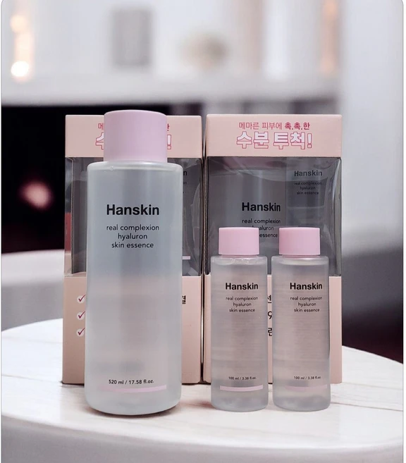 한스킨 리얼 컴플렉션 히알루론 스킨 에센스 기획세트 520ml+200ml, 1개 - 쿠팡