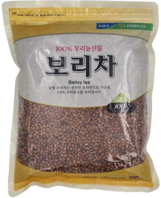 [농협] 함평 나비골농협 국산 보리로 볶은 구수한 보리차, 500g, 1개입, 1개