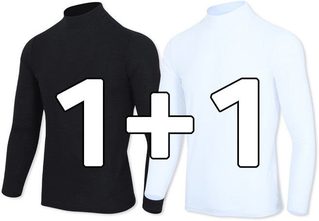 여름 골프이너웨어 긴팔 아이스티셔츠 1+1