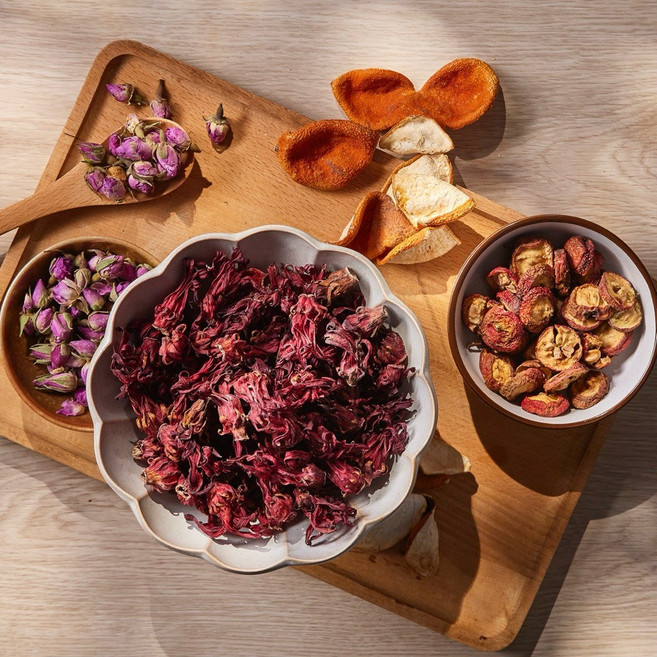 玫瑰洛神茶 酸甜好滋味 SGS檢驗合格, 1個, 5包