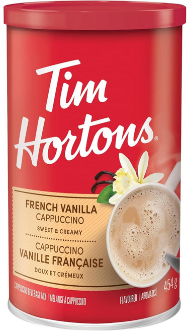 팀홀튼 크리미 프렌치 바닐라 카푸치노 커피 454g 2개 By Tim Horton's, 1개입