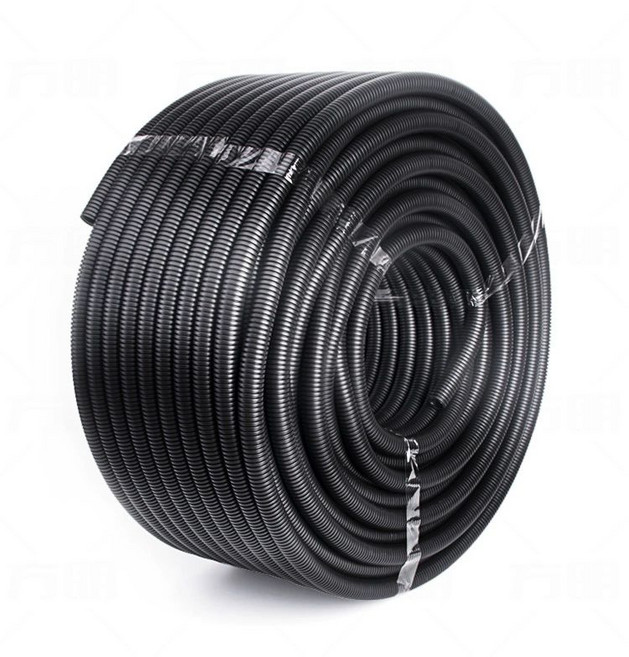 pe 주름관 전선관 호스 빗물 전선 난연 이중벽관 튜브 PP 난연 AD7.5 내경 4.5mm 100m, PE 일반 AD13 내경 10mm 80m