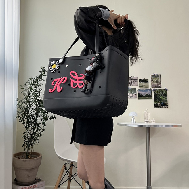 엠오피 실내 수영가방 방수백 목욕 수영장 수영복 가방 대형 비치백, M-Bag, 블랙