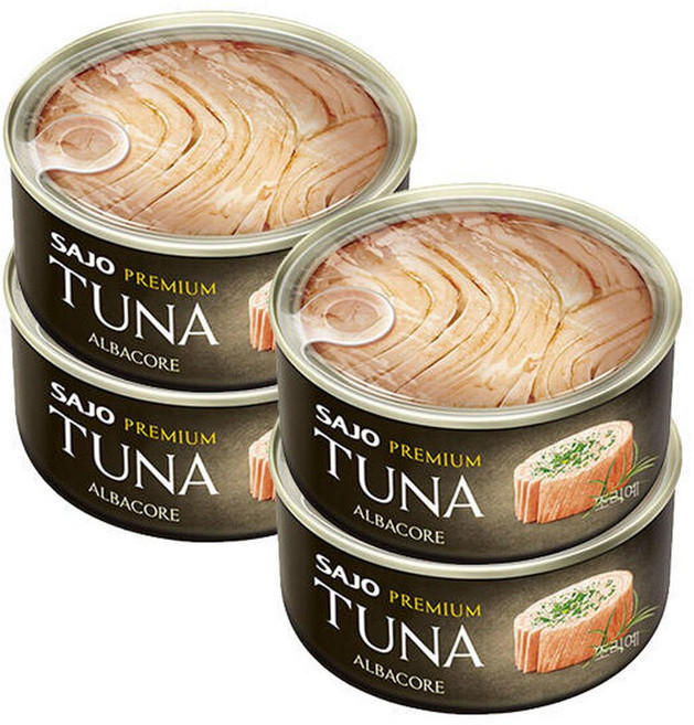 사조 알바코 참치 100g x4캔, 4개
