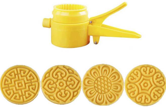 Unionvicky 월병 프레스 75g, 1개, 플라워