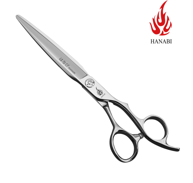 [HANABI RAY series] 하나비 RAY 장가위 시리즈 미용가위, 1개, 6.5inch