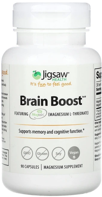 직소 헬스 브레인 부스트 90캡슐 Jigsaw Health Brain Boost 90 Capsules, 1개 - 쿠팡