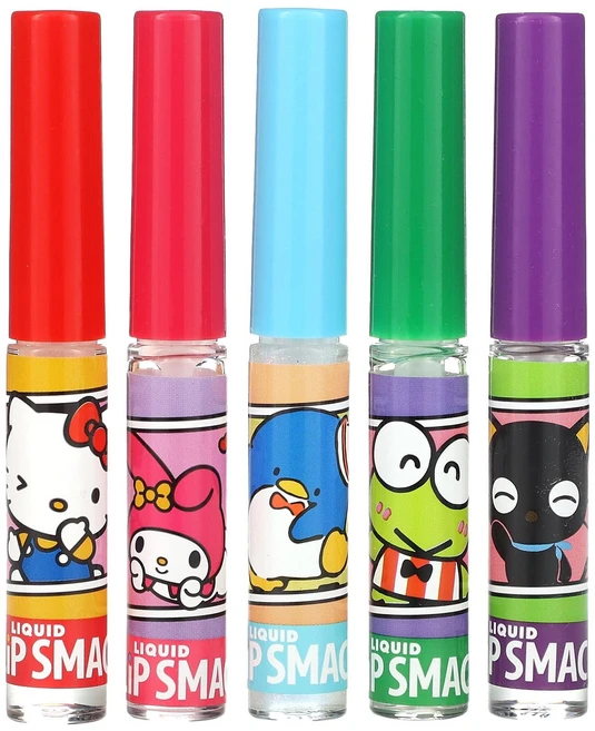 립스매커 헬로키티와 친구들 리퀴드 립글로스 버라이어티 팩 5개입 14ml (0.45 fl oz) LPS-11276 - 쿠팡