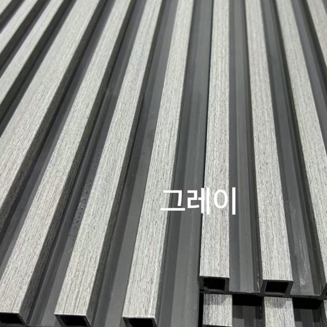템바보드 루바 합성목 그레이 24Tx160mmx2500mm