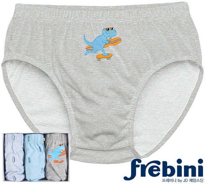 프레비니 순면 남 유아 아동 팬티 3매 세트 JHBPX103