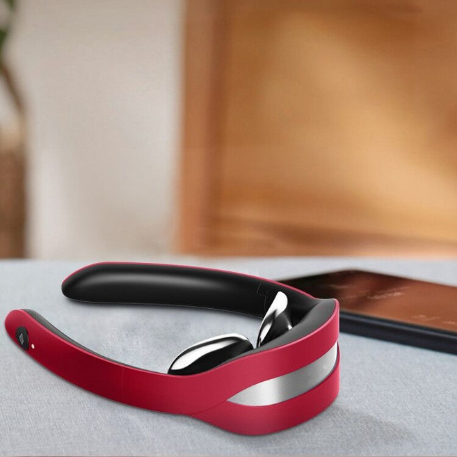 오포오 저주파 목마사지기 휴대용 접이식 EMS 초소형 무선 온열 안마기, 노블레드