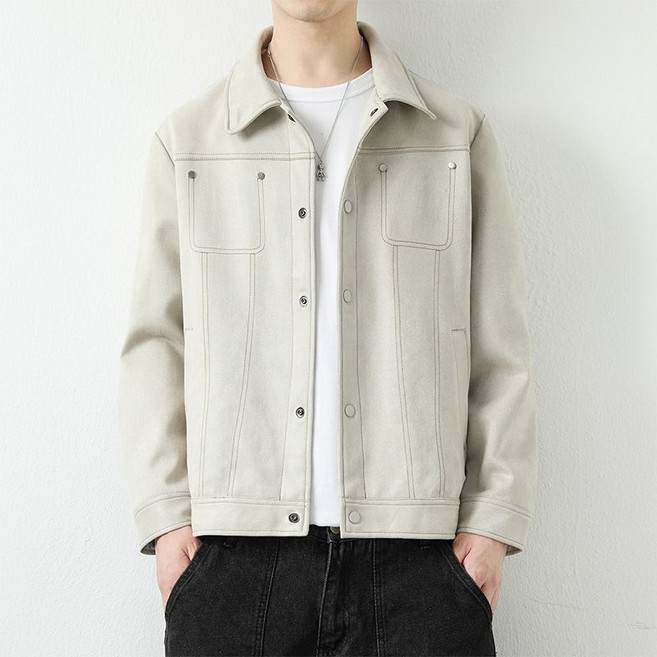 추동 남성 코트 융 터틀넥 도톰 캐주얼 카고 자켓 셀럽당 T0192