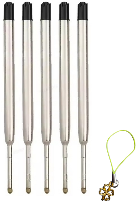 G2규격 고급볼펜리필심 (몽블랑 파카 볼펜등 호환), 블랙