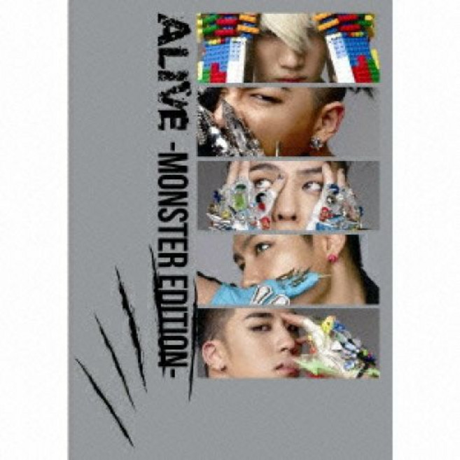 빅뱅 ALIVE MONSTER EDITION 일본 앨범 CD+DVD