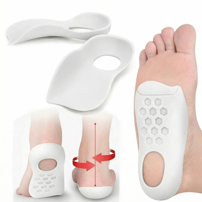 시즌홈 기능성 아치 족저 보조 자세교정 신발 깔창 좌우 세트, 1개