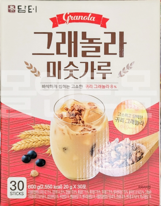 담터 미숫가루 그래놀라 미숫가루(소비기한임박처분 26년5월), 600g, 1개