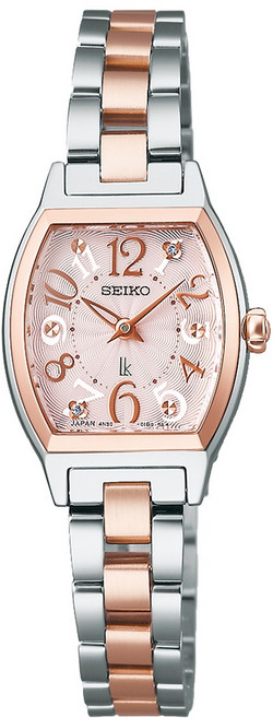 SEIKO 精工 LUCIA 快樂系列 女性金屬手錶 SSWA012