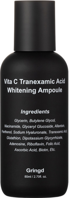 [기미/잡티 제거 앰플 1위] 그링드 비타민C 트라넥삼산 멜라논 미백 앰플, 1개, 80ml