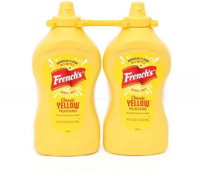 프렌치 클래식 옐로우 머스타드, 850g, 2개