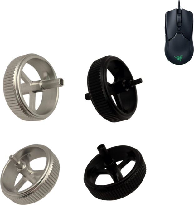 레이저 바이퍼 미니 mini Viper 알루미늄 금속휠 휠 교체 수리 부품, 블랙