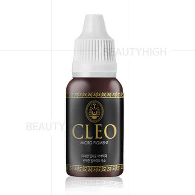 클레오 색소15ml(초코브라운) 머신색소 반영구재료, 초코브라운, 1개, 초코브라운