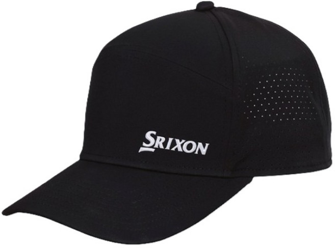 던롭 스릭슨 4패널 스포츠 볼캡 캐주얼 베이직 골프 데일리 모자, 11227105 블랙