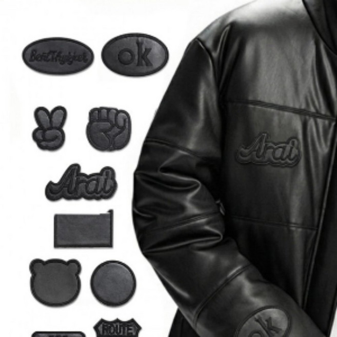 가죽용 자가수선 수선스티커 의류패치 가죽와펜 수선테이프, 1개, 01가죽수선패치-루트