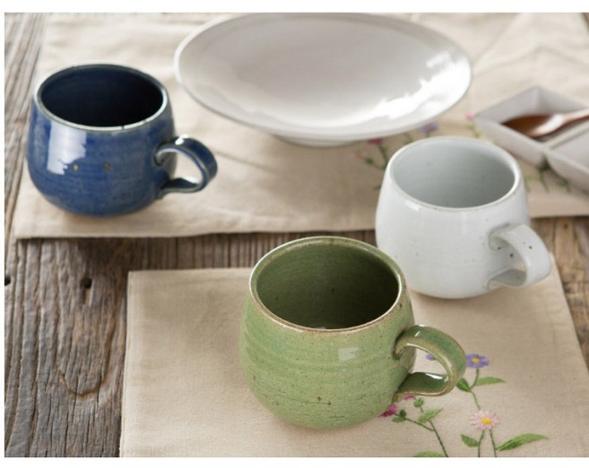 국산 핸드메이드 도자기 찻잔 전통찻잔 대추찻잔 쌍화찻잔 인삼찻잔 400ml, 소, 화이트, 1개