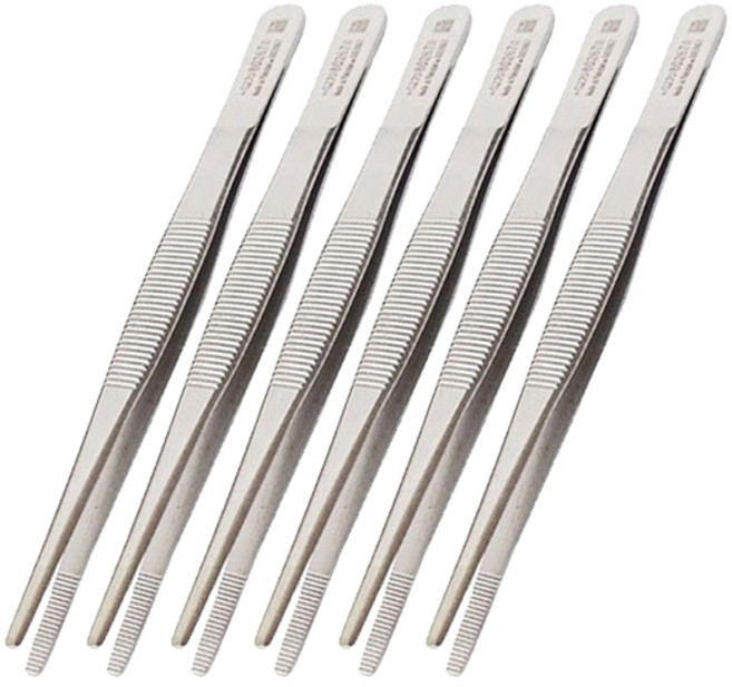 ARMICO 의료용 핀셋 일반형 16cm, 6개