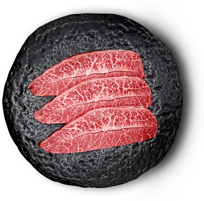 손질 잘 된 1++등급 한우 낙엽살 200g 구이용, 1개