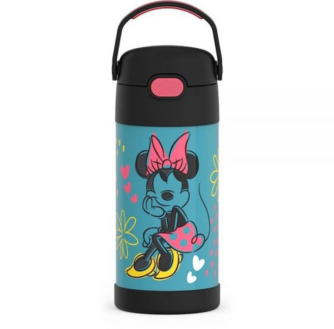 THERMOS FUNTAINER 355ml(12온스) 키즈 스트로우 보틀 마인크래프트 그외 각종 546523, 미니 마우스