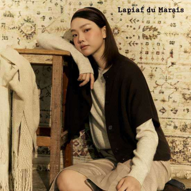 라삐아프25FW 울혼방 스팽글 라운드 풀오버 3종 [런칭 가격 79 900원]