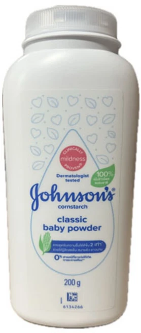 존슨즈베이비 퓨어 콘스타치 파우더 오리지날향, 200g, 1개 - 쿠팡