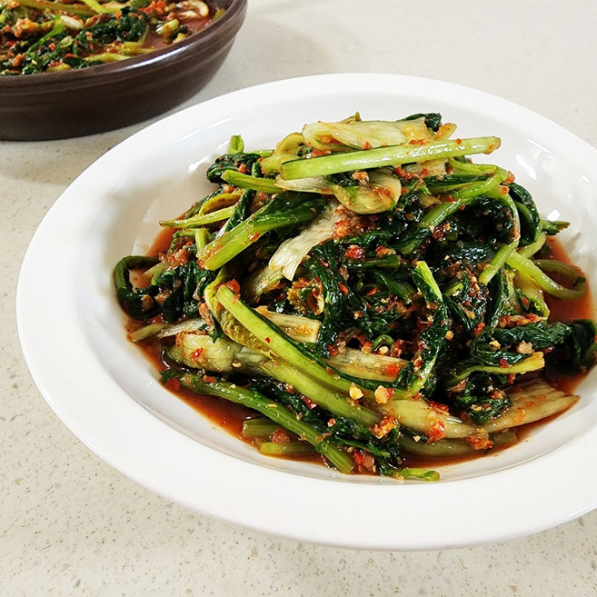 [청솔농장] 풋고추를 갈아 담근 한안자 명인의 열무김치, 3kg, 1개