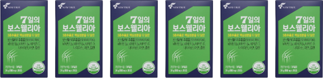 뉴트리 7일의 보스웰리아 30p, 6개, 30정
