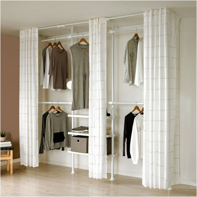 [왕자행거] 왕자 뉴드레스룸 4폴_밀폐 타공선반_937, 상세 설명 참조