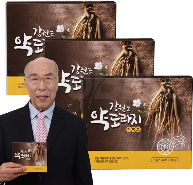 [TV홈쇼핑정품 인포벨]김기현 강원도 지리산 약도라지 진액고 간편 스틱 겨울 목 건강 최정원 최주봉 진액, 90개, 15g - 쿠팡