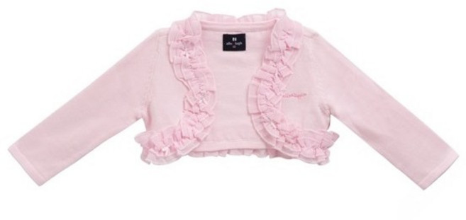 봄)쉬폰프릴니트가디건(핑) 90/100호