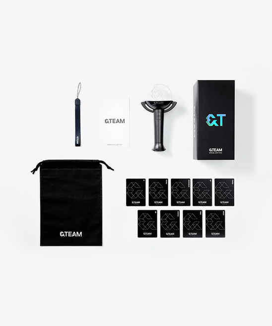 &TEAM Official Light Stick/엔팀 공식응원봉/미개봉/새상품/포토카드 포함