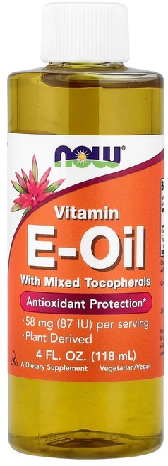 나우푸드 내추럴 E-오일 비건, 1개, 118ml - 쿠팡