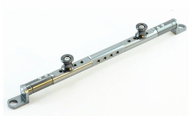 템파 일자형 멀티크로스바 17-24년식 NMAX XMAX 오토바이 멀티바 보조핸들, 1개, 그레이