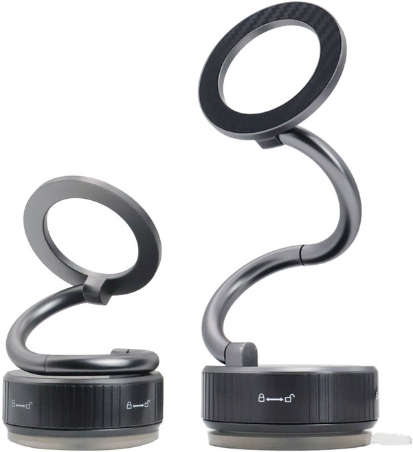 인트그로 어태치 진공 흡착식 맥세이프 차량용 거치대, 1개